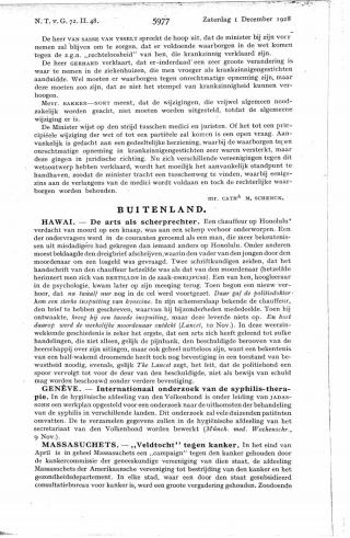 Eerste pagina van het artikel zoals het is gepubliceerd in het tijdschrift