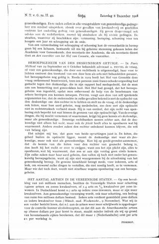 Eerste pagina van het artikel zoals het is gepubliceerd in het tijdschrift