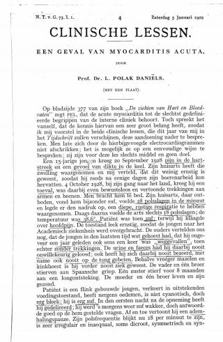 Eerste pagina van het artikel zoals het is gepubliceerd in het tijdschrift