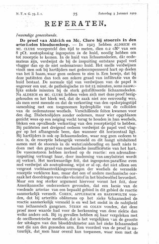 Eerste pagina van het artikel zoals het is gepubliceerd in het tijdschrift