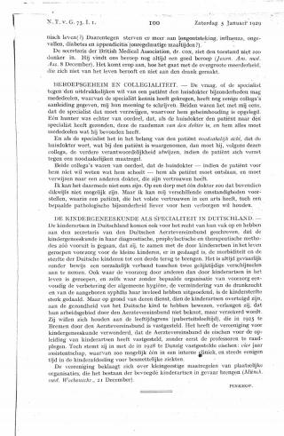 Eerste pagina van het artikel zoals het is gepubliceerd in het tijdschrift