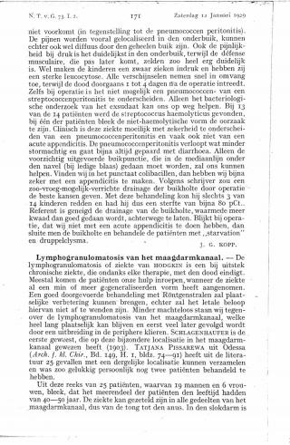 Eerste pagina van het artikel zoals het is gepubliceerd in het tijdschrift