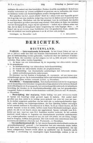 Eerste pagina van het artikel zoals het is gepubliceerd in het tijdschrift