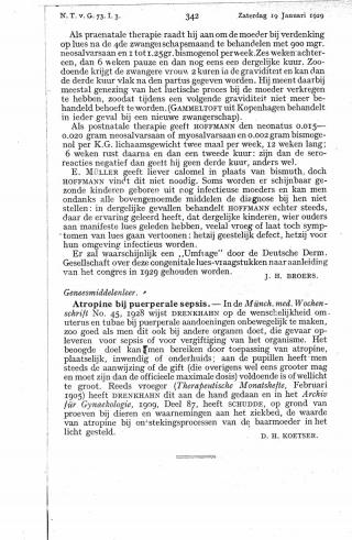 Eerste pagina van het artikel zoals het is gepubliceerd in het tijdschrift