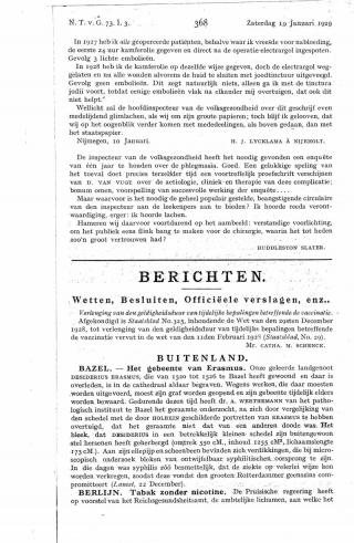 Eerste pagina van het artikel zoals het is gepubliceerd in het tijdschrift