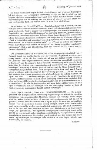 Eerste pagina van het artikel zoals het is gepubliceerd in het tijdschrift