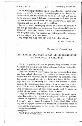 Eerste pagina van het artikel zoals het is gepubliceerd in het tijdschrift