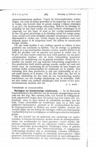 Eerste pagina van het artikel zoals het is gepubliceerd in het tijdschrift