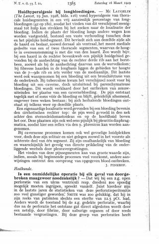 Eerste pagina van het artikel zoals het is gepubliceerd in het tijdschrift