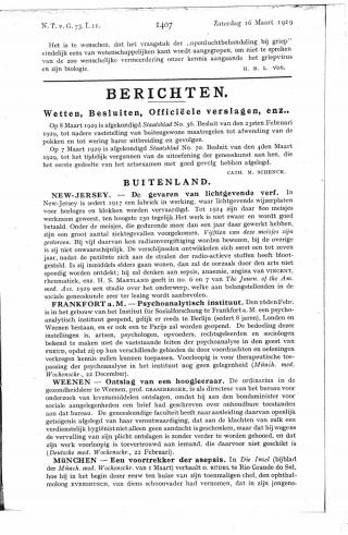 Eerste pagina van het artikel zoals het is gepubliceerd in het tijdschrift