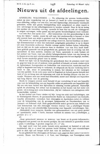 Eerste pagina van het artikel zoals het is gepubliceerd in het tijdschrift