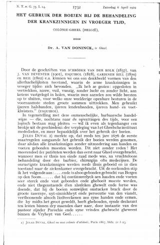 Eerste pagina van het artikel zoals het is gepubliceerd in het tijdschrift