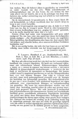 Eerste pagina van het artikel zoals het is gepubliceerd in het tijdschrift