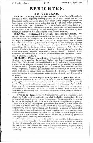 Eerste pagina van het artikel zoals het is gepubliceerd in het tijdschrift