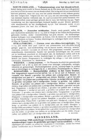 Eerste pagina van het artikel zoals het is gepubliceerd in het tijdschrift