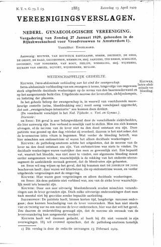 Eerste pagina van het artikel zoals het is gepubliceerd in het tijdschrift