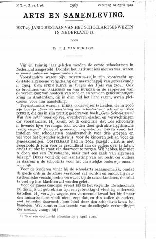 Eerste pagina van het artikel zoals het is gepubliceerd in het tijdschrift