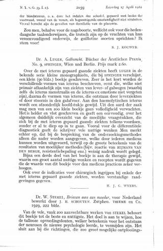 Eerste pagina van het artikel zoals het is gepubliceerd in het tijdschrift