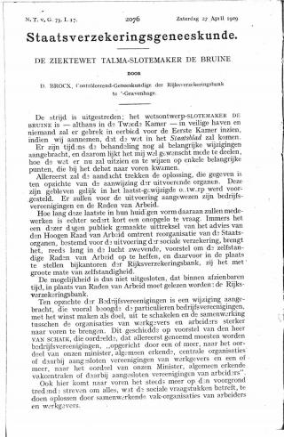 Eerste pagina van het artikel zoals het is gepubliceerd in het tijdschrift