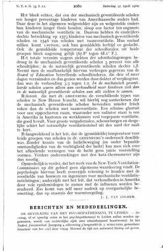 Eerste pagina van het artikel zoals het is gepubliceerd in het tijdschrift