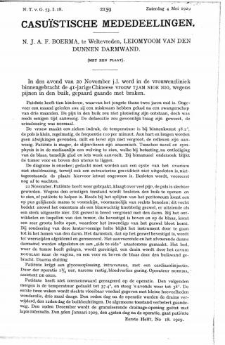 Eerste pagina van het artikel zoals het is gepubliceerd in het tijdschrift