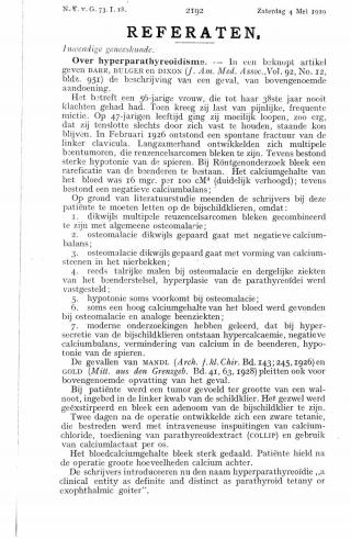 Eerste pagina van het artikel zoals het is gepubliceerd in het tijdschrift