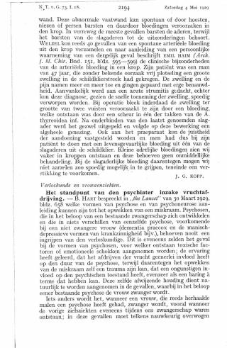 Eerste pagina van het artikel zoals het is gepubliceerd in het tijdschrift