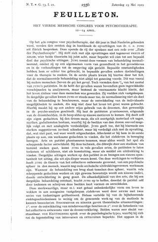 Eerste pagina van het artikel zoals het is gepubliceerd in het tijdschrift