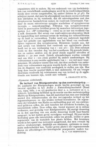 Eerste pagina van het artikel zoals het is gepubliceerd in het tijdschrift