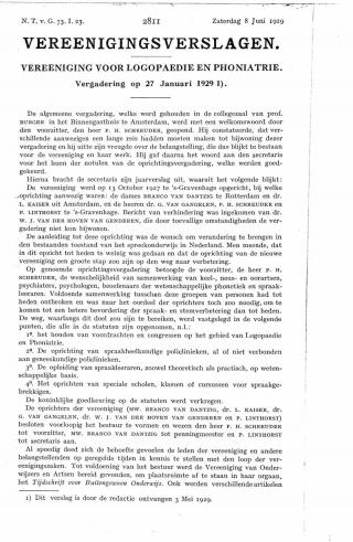 Eerste pagina van het artikel zoals het is gepubliceerd in het tijdschrift