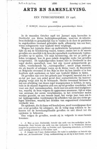 Eerste pagina van het artikel zoals het is gepubliceerd in het tijdschrift