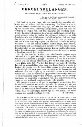 Eerste pagina van het artikel zoals het is gepubliceerd in het tijdschrift