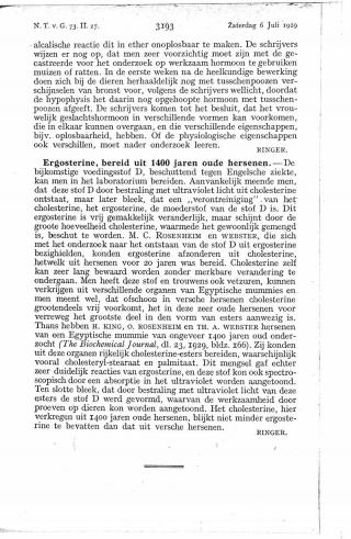 Eerste pagina van het artikel zoals het is gepubliceerd in het tijdschrift