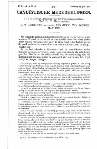 Eerste pagina van het artikel zoals het is gepubliceerd in het tijdschrift