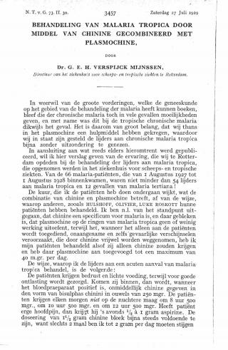 Eerste pagina van het artikel zoals het is gepubliceerd in het tijdschrift