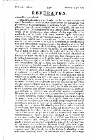 Eerste pagina van het artikel zoals het is gepubliceerd in het tijdschrift