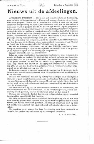 Eerste pagina van het artikel zoals het is gepubliceerd in het tijdschrift