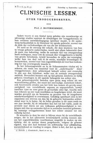 Eerste pagina van het artikel zoals het is gepubliceerd in het tijdschrift