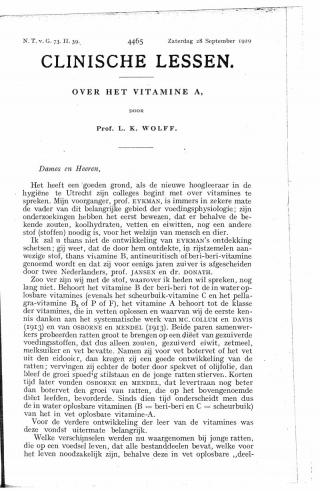 Eerste pagina van het artikel zoals het is gepubliceerd in het tijdschrift