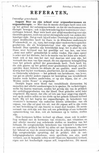 Eerste pagina van het artikel zoals het is gepubliceerd in het tijdschrift