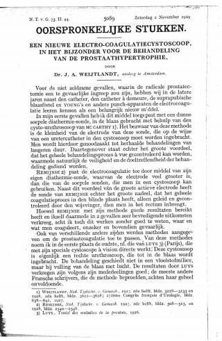 Eerste pagina van het artikel zoals het is gepubliceerd in het tijdschrift