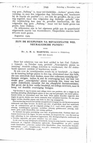 Eerste pagina van het artikel zoals het is gepubliceerd in het tijdschrift