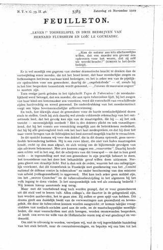 Eerste pagina van het artikel zoals het is gepubliceerd in het tijdschrift