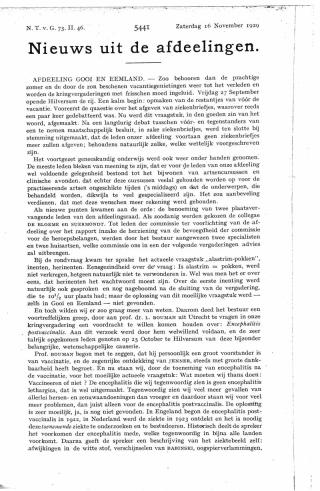 Eerste pagina van het artikel zoals het is gepubliceerd in het tijdschrift