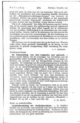 Eerste pagina van het artikel zoals het is gepubliceerd in het tijdschrift