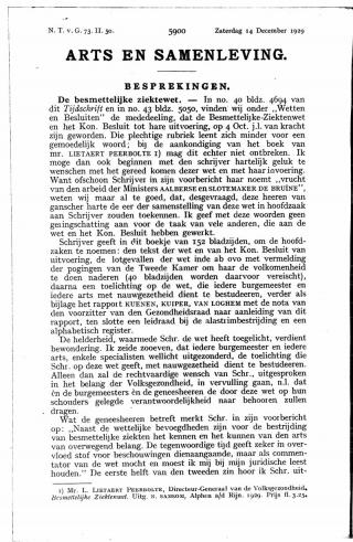 Eerste pagina van het artikel zoals het is gepubliceerd in het tijdschrift