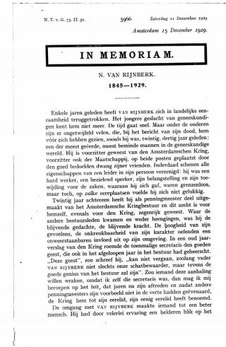 Eerste pagina van het artikel zoals het is gepubliceerd in het tijdschrift