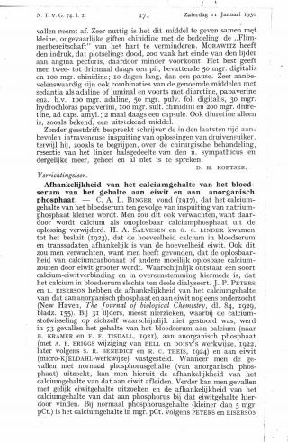 Eerste pagina van het artikel zoals het is gepubliceerd in het tijdschrift