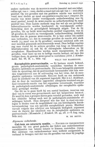 Eerste pagina van het artikel zoals het is gepubliceerd in het tijdschrift