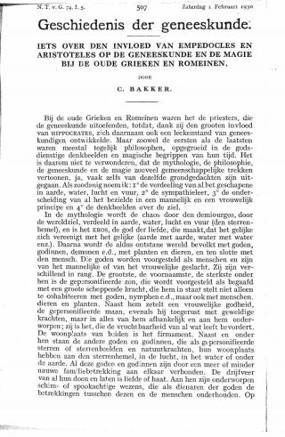 Eerste pagina van het artikel zoals het is gepubliceerd in het tijdschrift